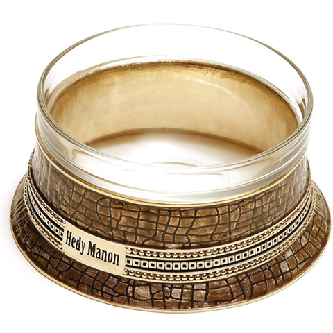 18k Dipped Italian Bowl