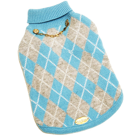 Blue Argyle Cashmere (Exclusive!)