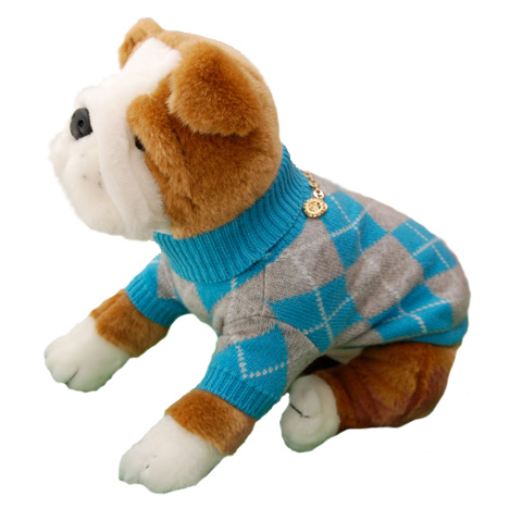 Blue Argyle Cashmere (Exclusive!)