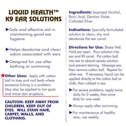 K9 Ear Solution