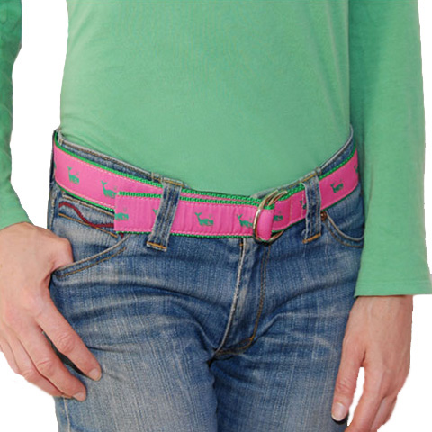 Pink Whale Belt