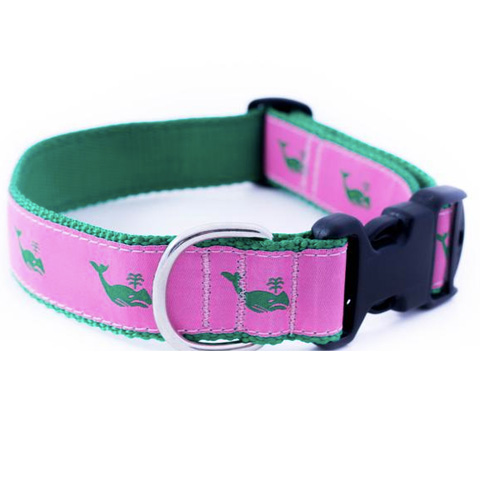 Pink Whales Collar