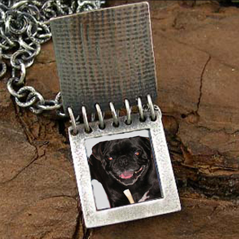 Spiral Paw Locket